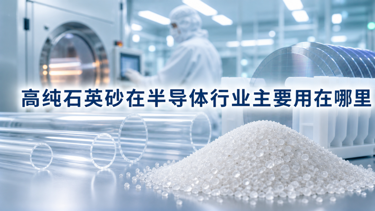 高纯石英砂在半导体行业主要用在哪里配图