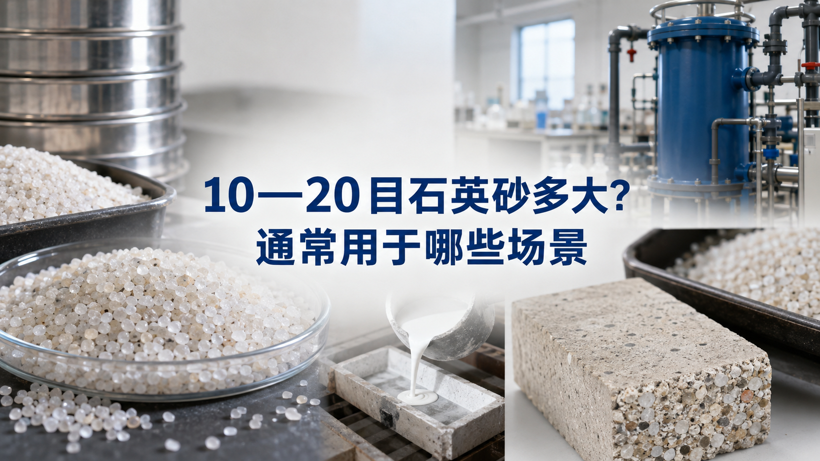 10—20目石英砂多大？通常用于哪些场景配图