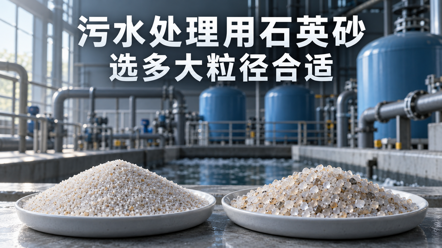 污水处理用石英砂选多大粒径合适配图
