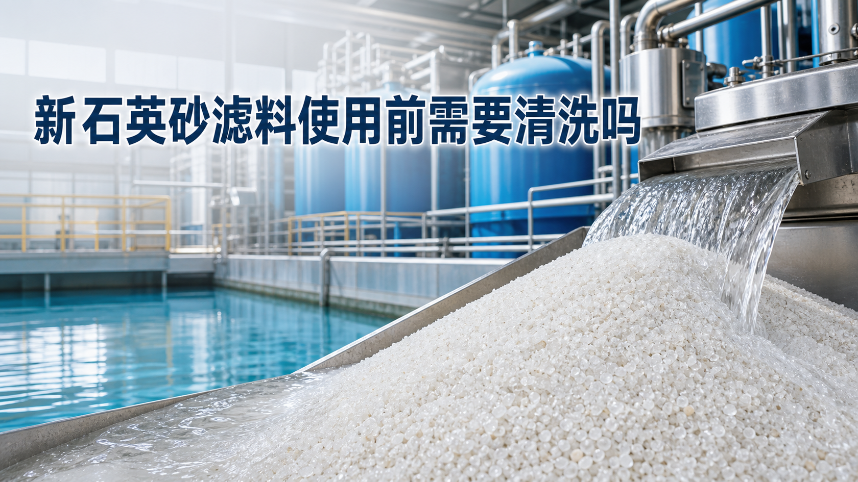 新石英砂滤料使用前需要清洗吗